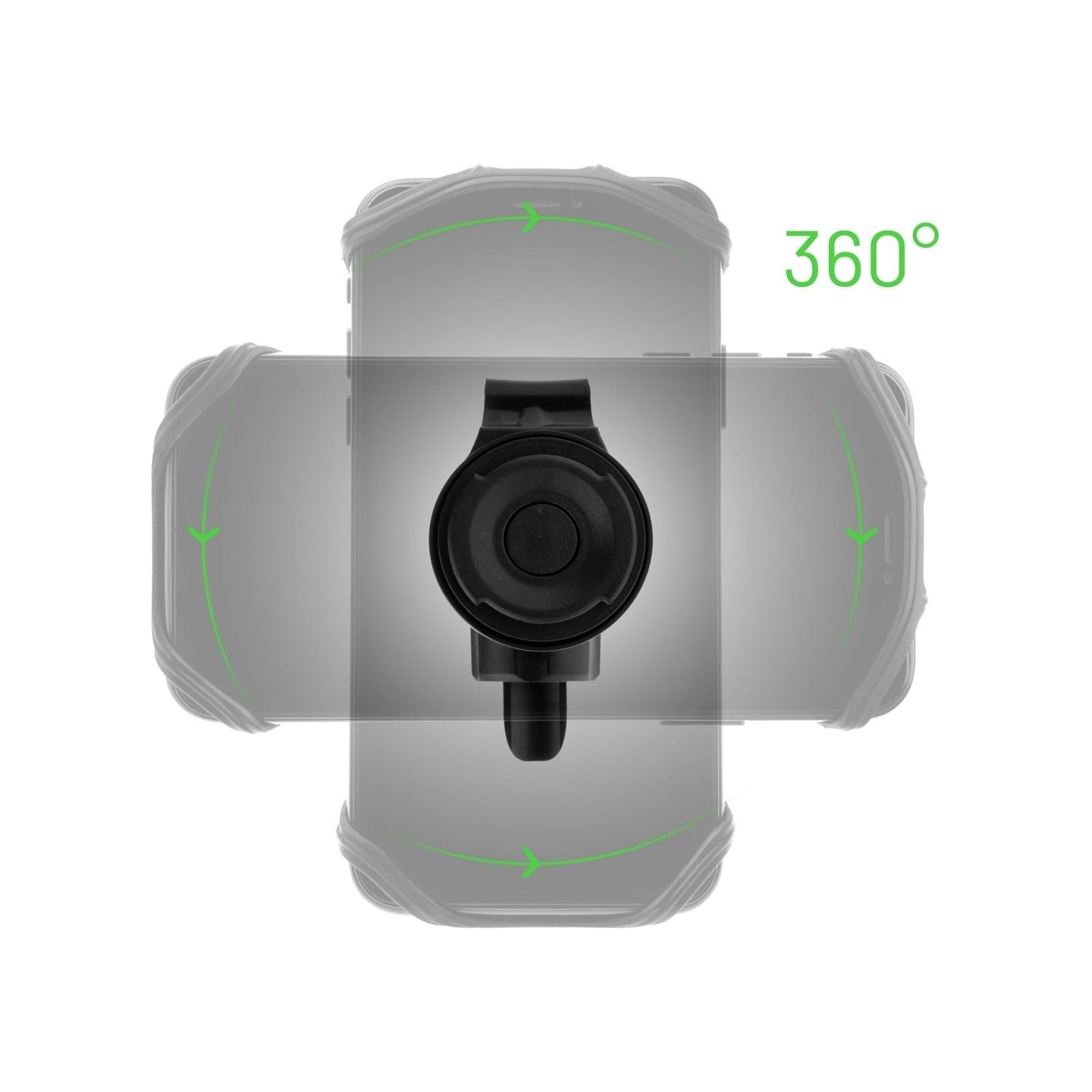 Fixed | Phone holder for bike or motorcycle | Bikee | Phone holder | Black