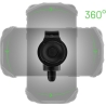 Fixed | Phone holder for bike or motorcycle | Bikee | Phone holder | Black