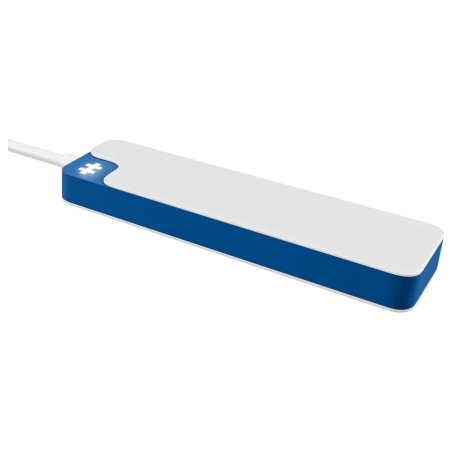 Hyper HyperDrive Flex 4 Port USB-C Combo Hub, White/Blue | HD5200BUGL