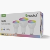 Nanoleaf Essentials Matter Wi-Fi Smart Bulb, 3pcs | GU10 | RGBCW