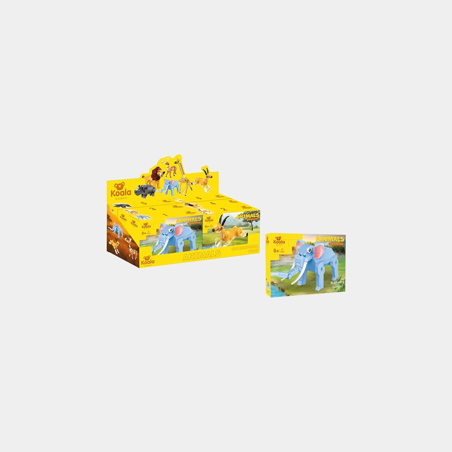 Koala Games G2667 Animals Blocks (Random)