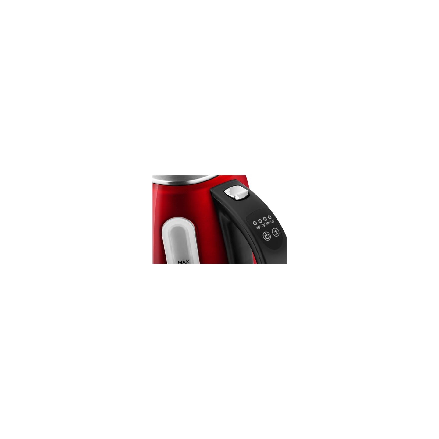 ETA | Kettle | Ela Digi ETA959890010 | Electric | 2200 W | 1.7 L | Stainless steel | 360° rotational base | Red
