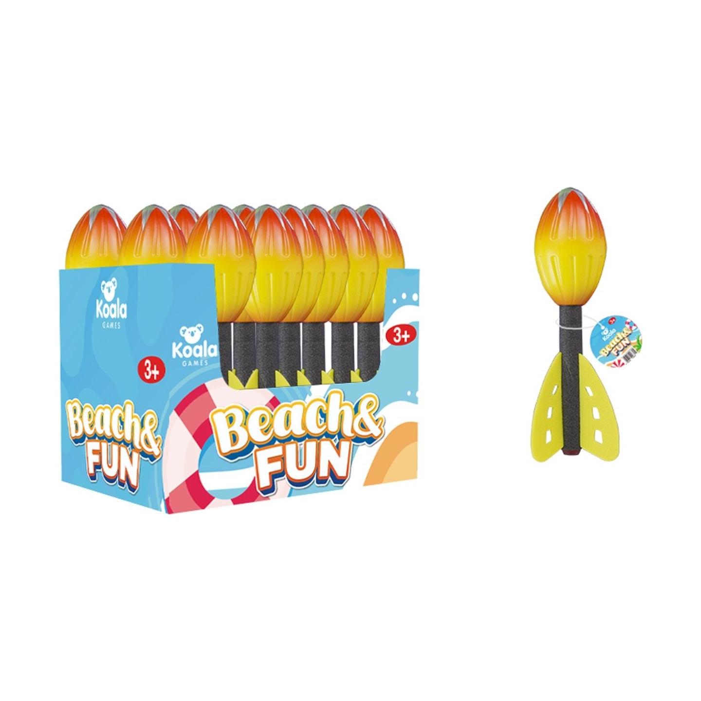 Koala Games G2664 Soft Foam Launch Rocket