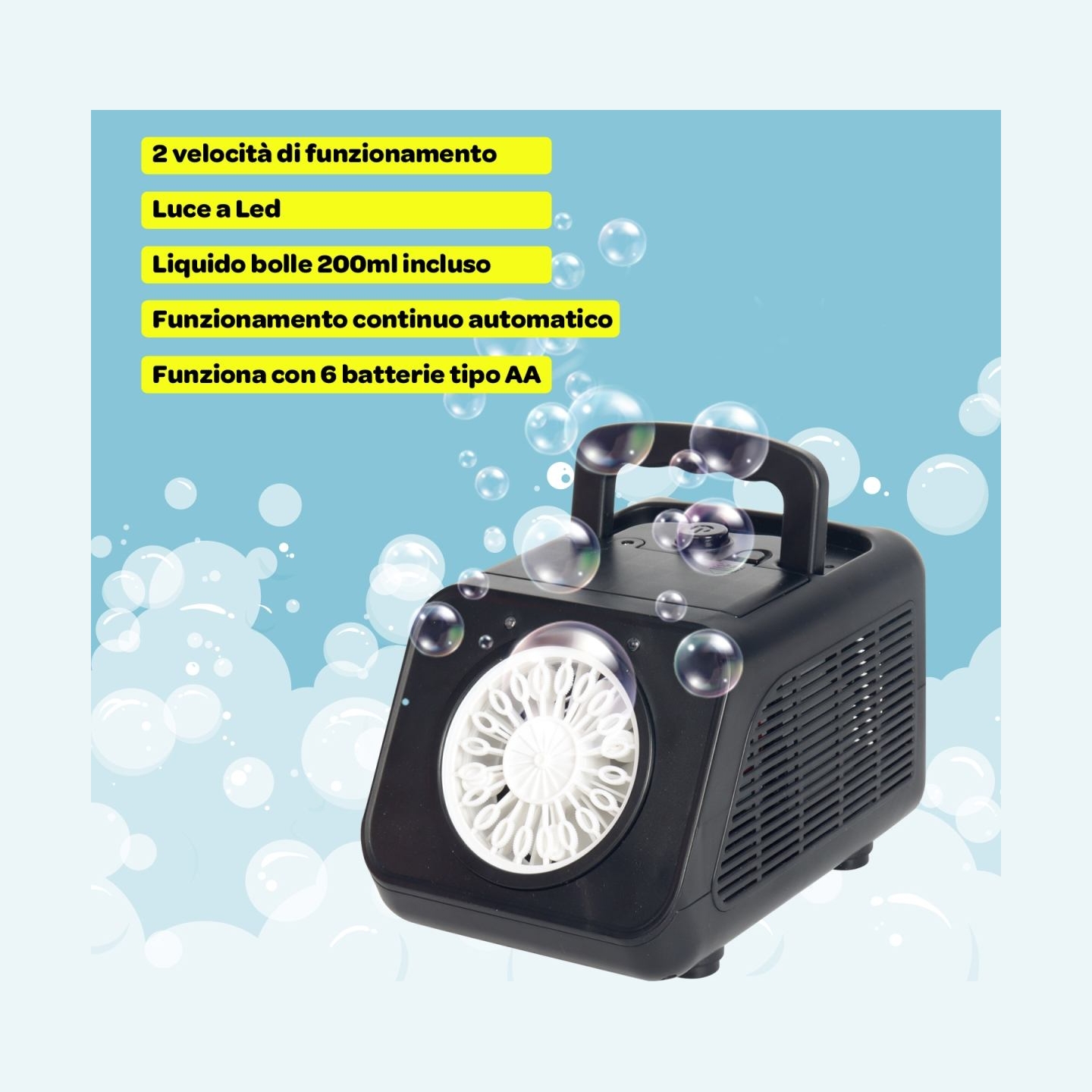 Koala Games G2500 Soap Bubble Machine