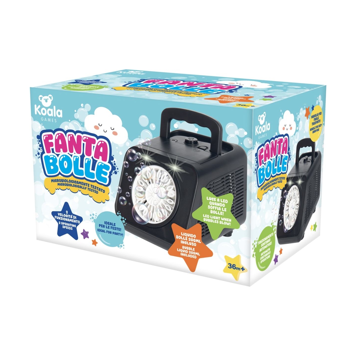 Koala Games G2500 Soap Bubble Machine