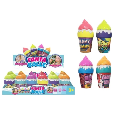 Koala Games G2660 Bubbles In An Ice Cream Cup-Shaped Container (Random Color)