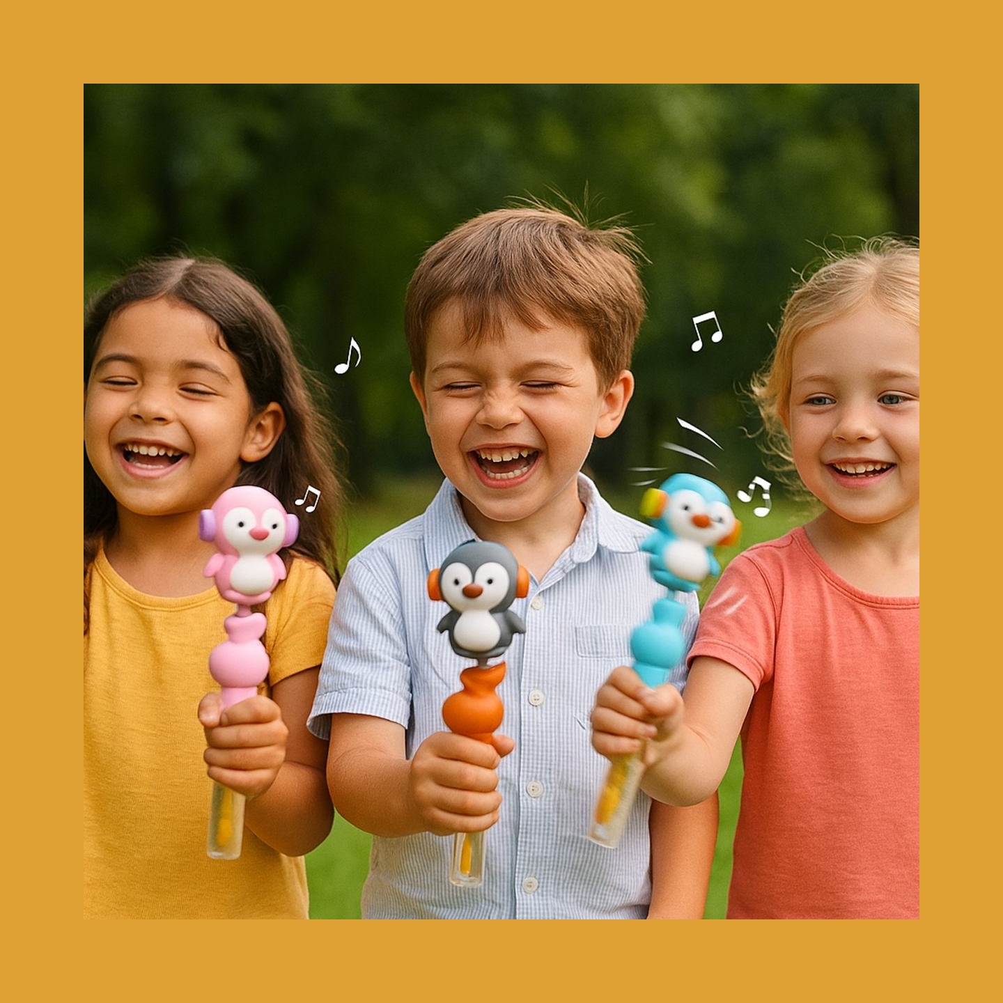 Koala Games G2661 Penguin Bubble Blower With Musical Cap (Random Color)
