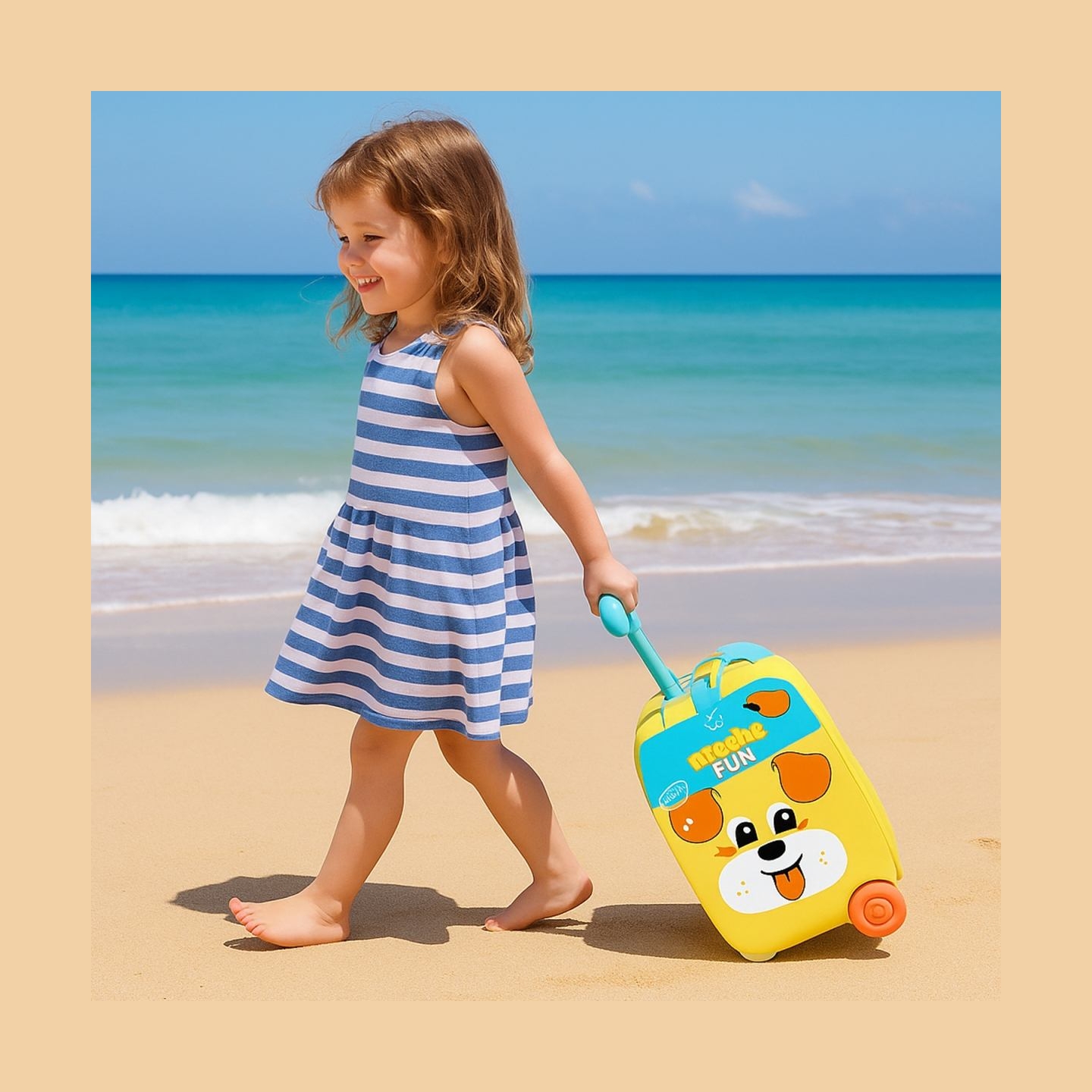 Koala Games G2670 Beach Trolley With Accesories