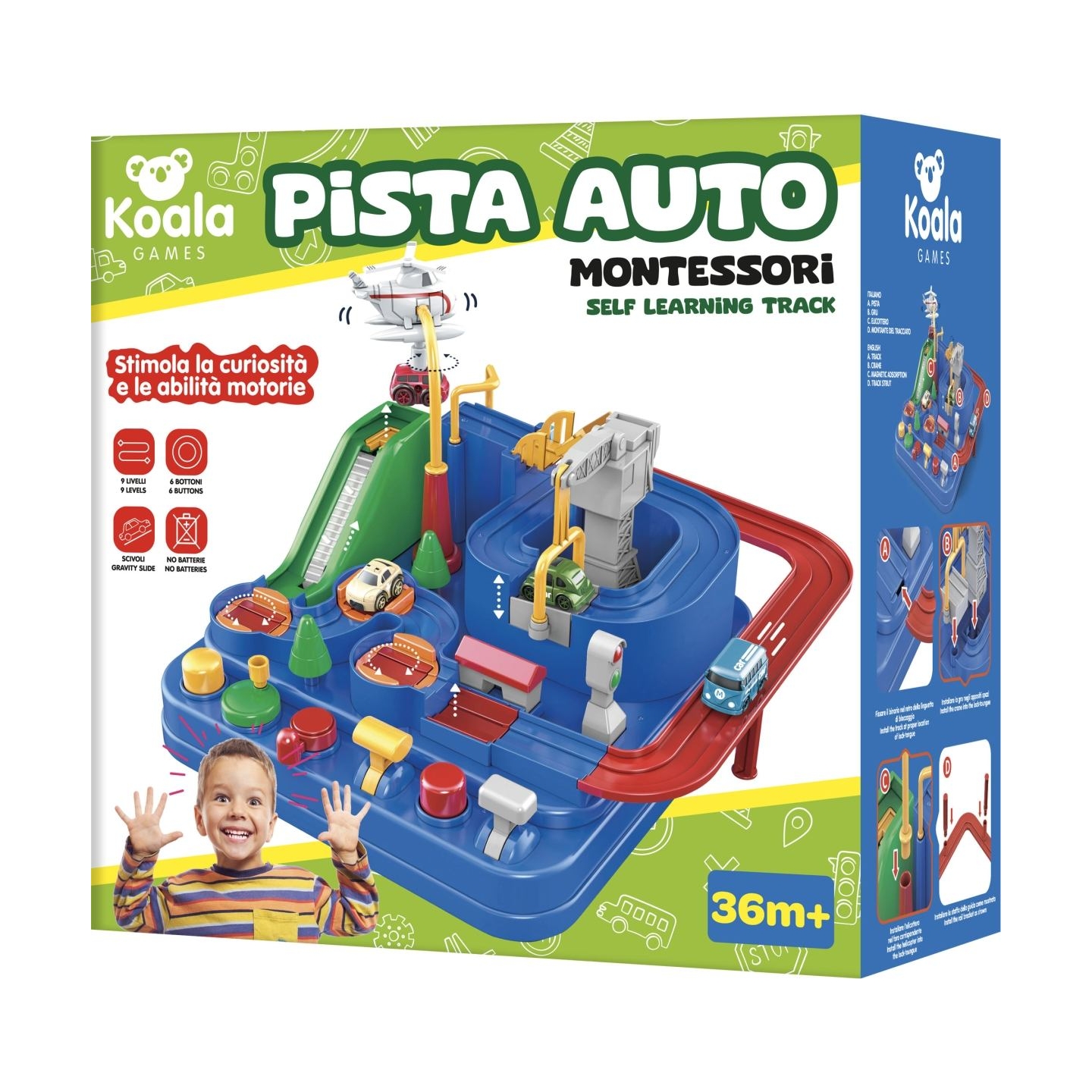 Koala Games G2606 Motessori Self-Learning Track