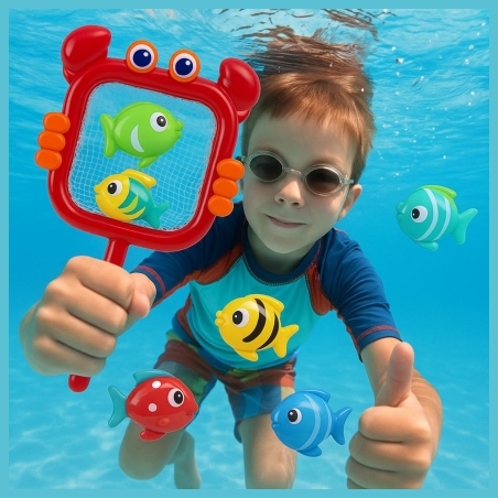 Koala Games G2663 Crab-Shaped Fishing Net