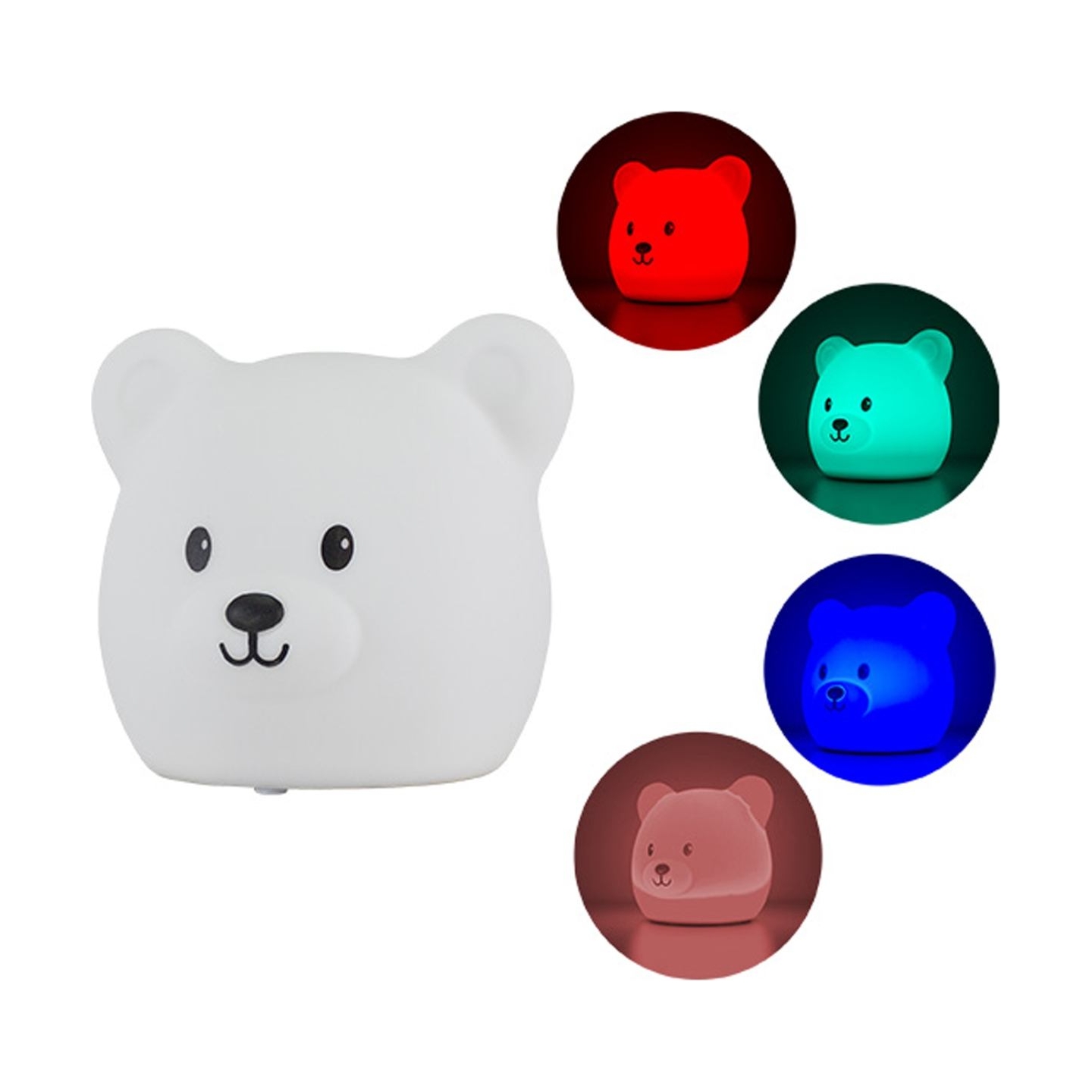 Koala Games G2535 Bear Rechargeable Silicone Lamp