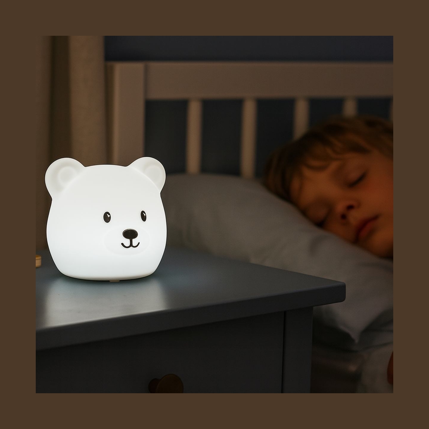 Koala Games G2535 Bear Rechargeable Silicone Lamp