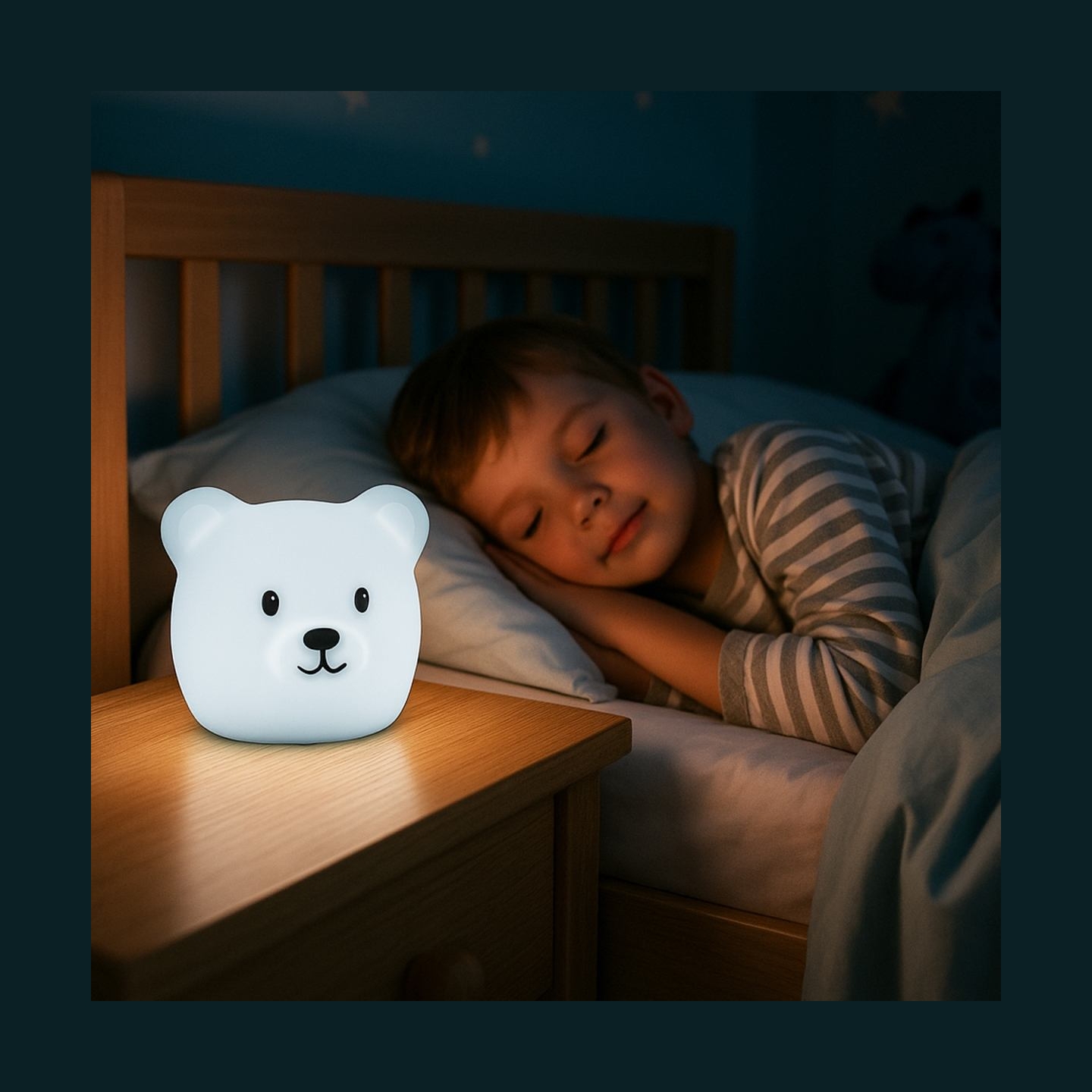 Koala Games G2535 Bear Rechargeable Silicone Lamp