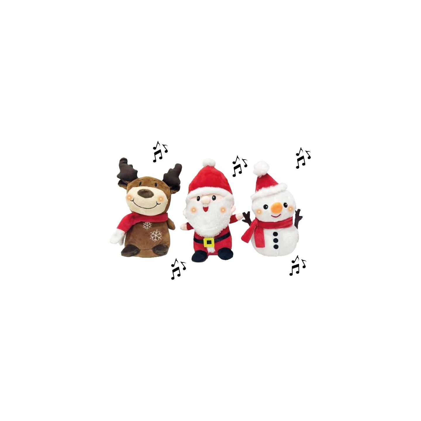 Koala Games G2586 Christmas Danging, Singins  & Lighting Plushes 24 cm