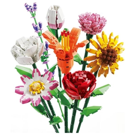 Koala Games G2672 Flowers  Blocks (Random Color)