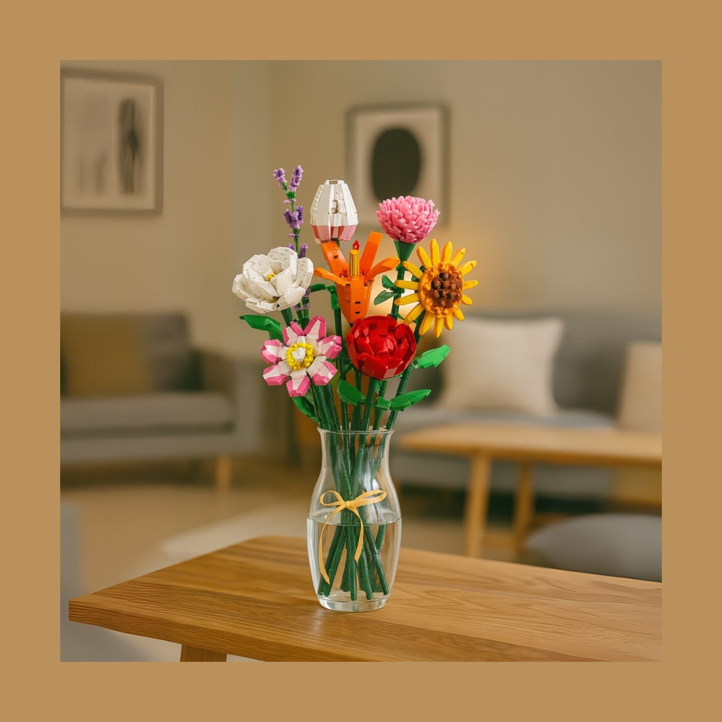 Koala Games G2672 Flowers  Blocks (Random Color)