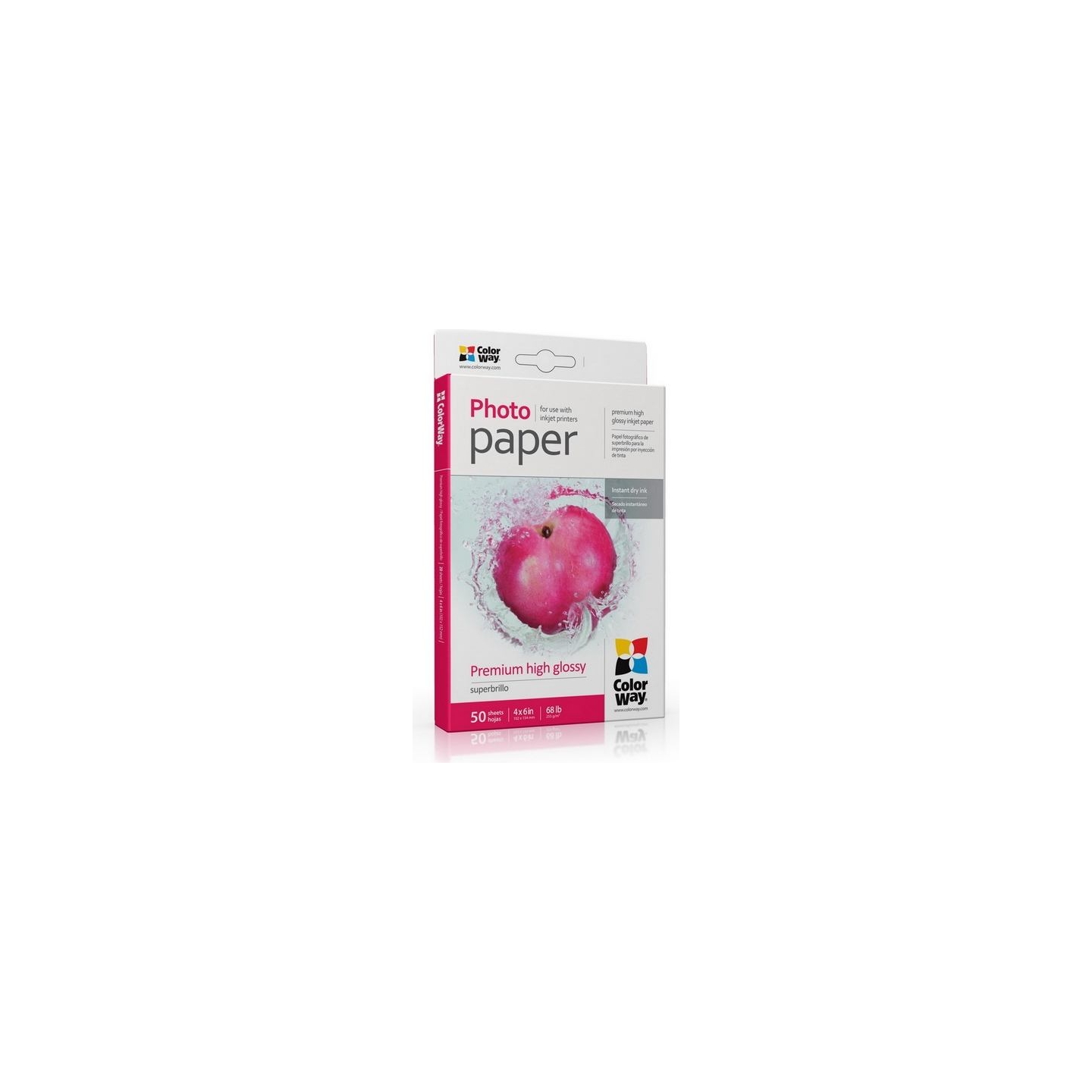 Colorway Photo Paper, 50 sheets | Premium High Glossy | 255 g/m² | 10x15