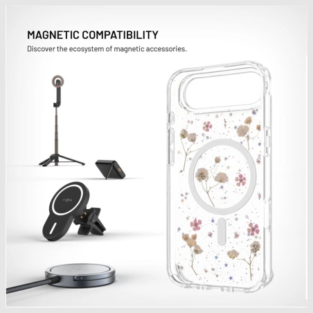 Fixed MagBloom | Back cover | Apple | iPhone Air | TPU | Blush Plum