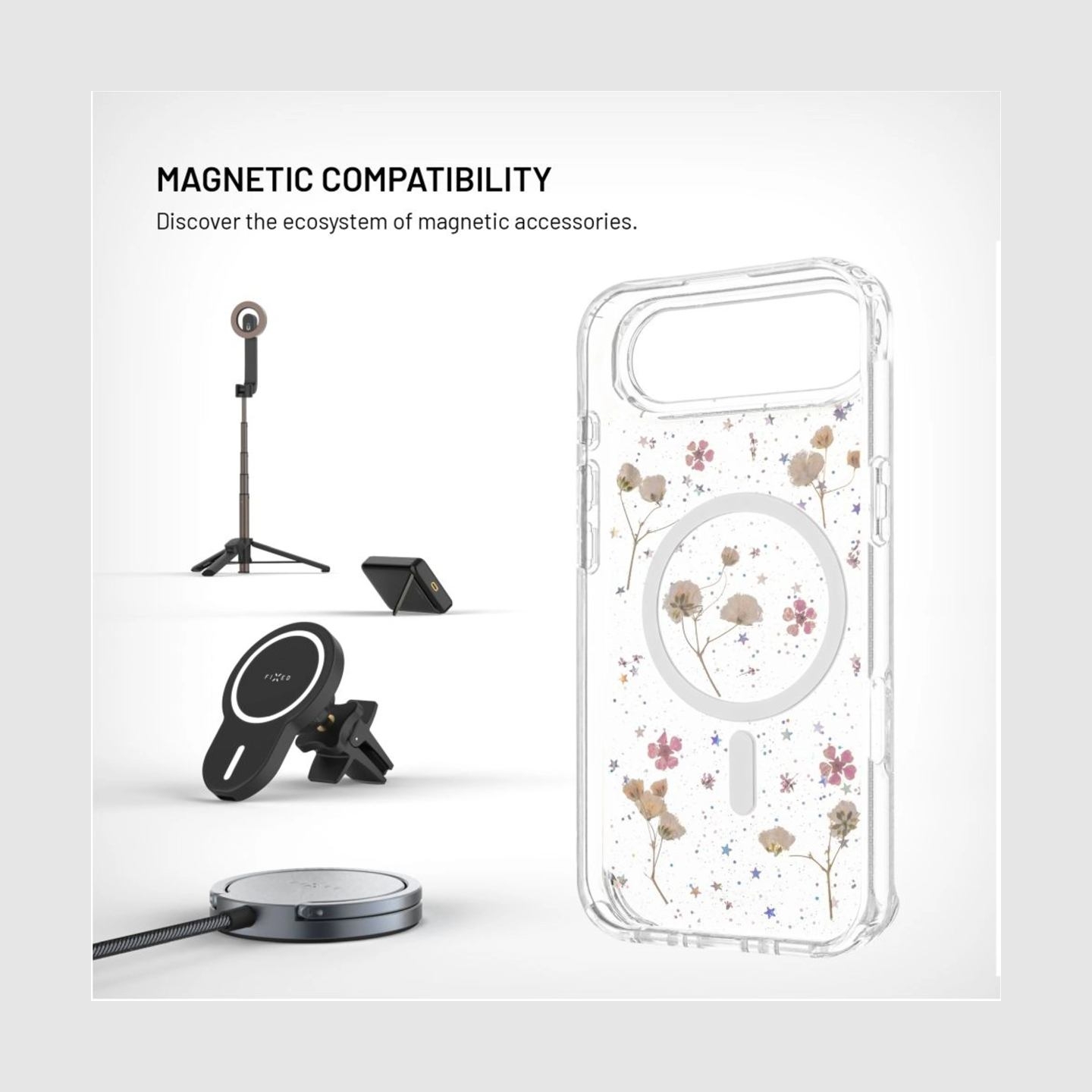 Fixed MagBloom | Back cover | Apple | iPhone Air | TPU | Blush Plum