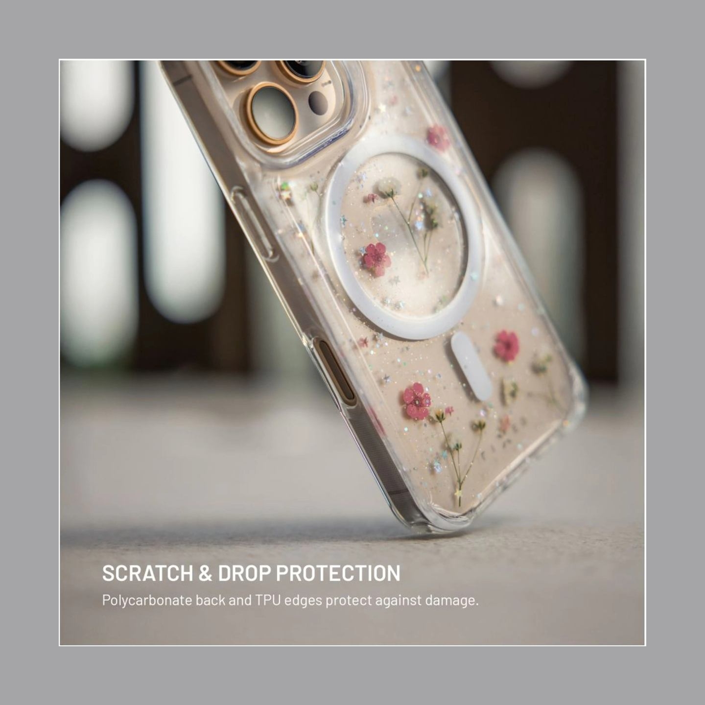 Fixed MagBloom | Back cover | Apple | iPhone Air | TPU | Blush Plum