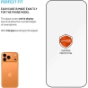 Fixed Screen protector | Apple | iPhone 17 Pro Max | Tempered glass | Black | Armor with Anti-dust applicator and AR layer
