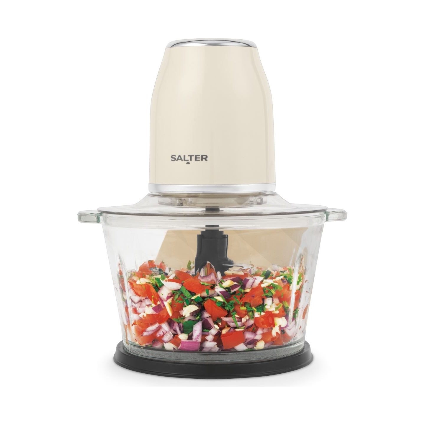 Salter EK6686CRMVDE Retro Food Chopper