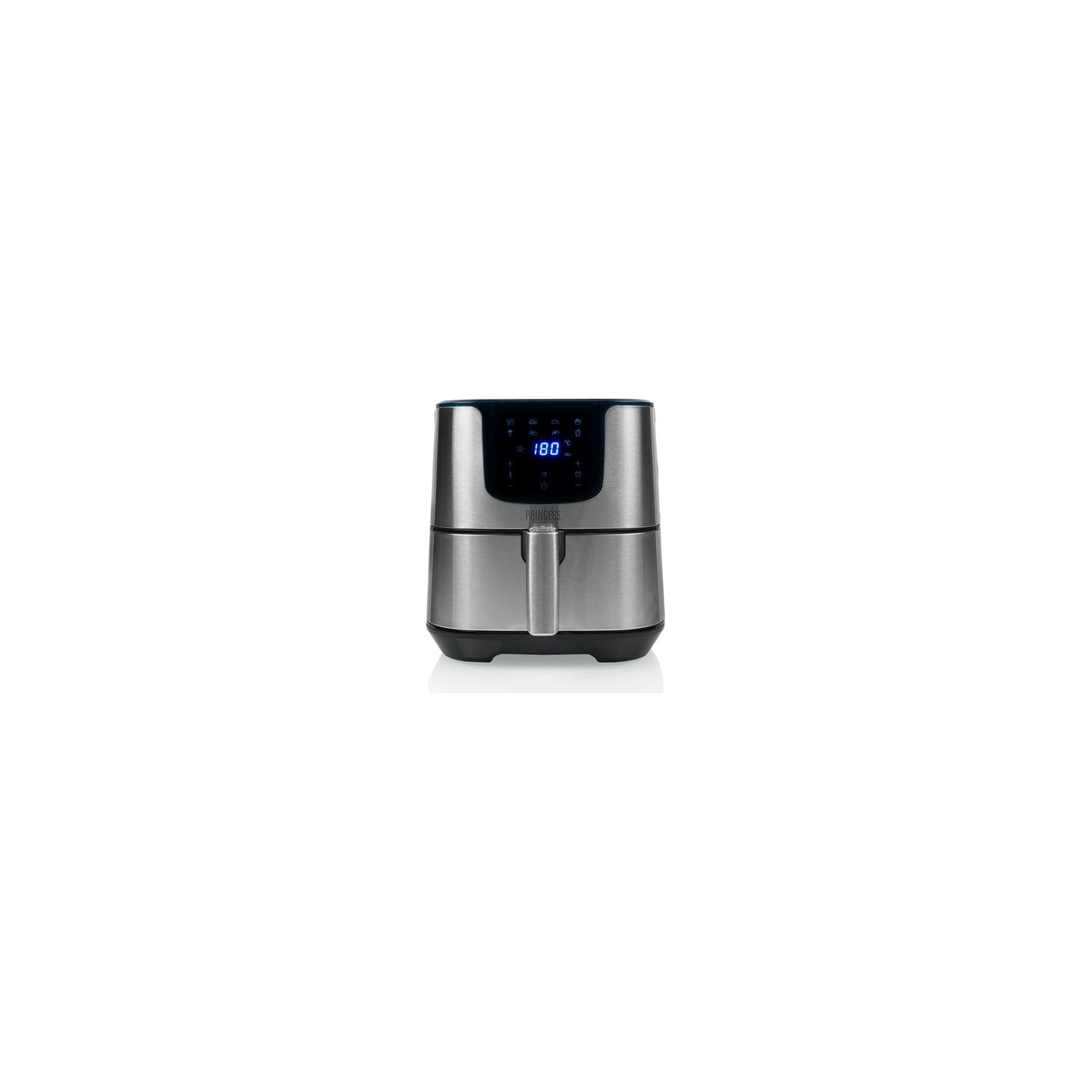 Princess | Digital Aerofryer Deluxe XXL | 182060 | Power 1700 W | Capacity 5.5 L | Black/Stainless Steel