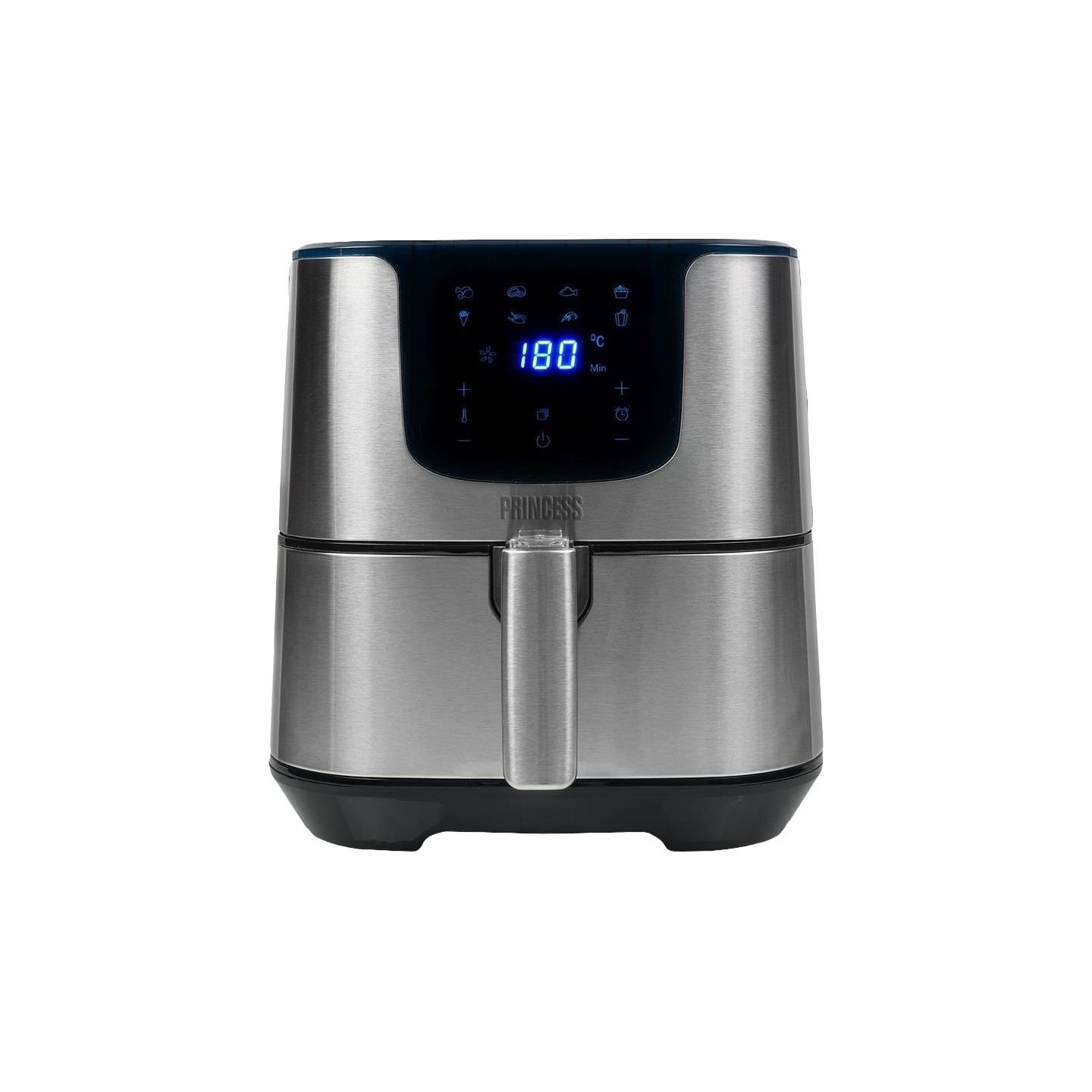 Princess | Digital Aerofryer Deluxe XXL | 182060 | Power 1700 W | Capacity 5.5 L | Black/Stainless Steel