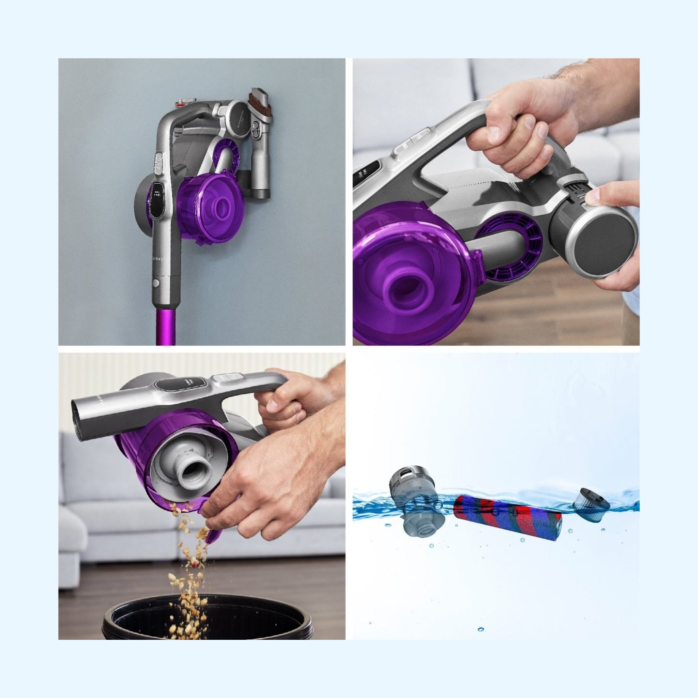 Jimmy | Vacuum Cleaner | JV85 Pro | Cordless operating | Handstick and Handheld | 600 W | 28.8 V | Operating time (max) 70 min |