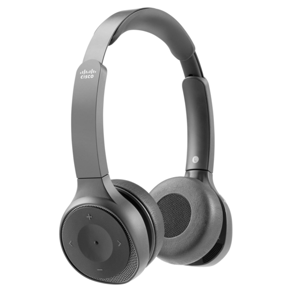 Cisco 730 Wireless Dual On-ear Headset USB-A Bundle - Carbon Black / HS-WL-730-BUNA-C
