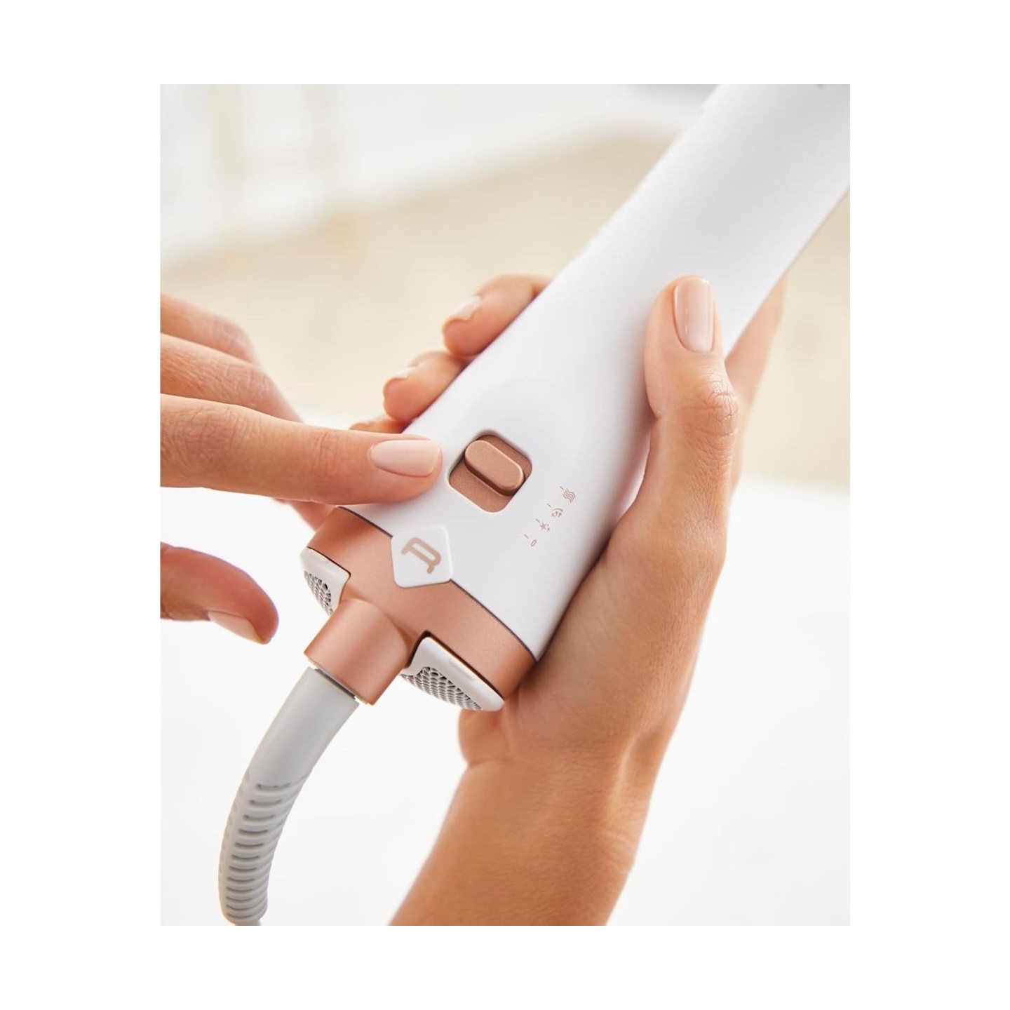 Rowenta Hair Styling Comb | CF9720 Ultimate | Ion conditioning | 700 W | White