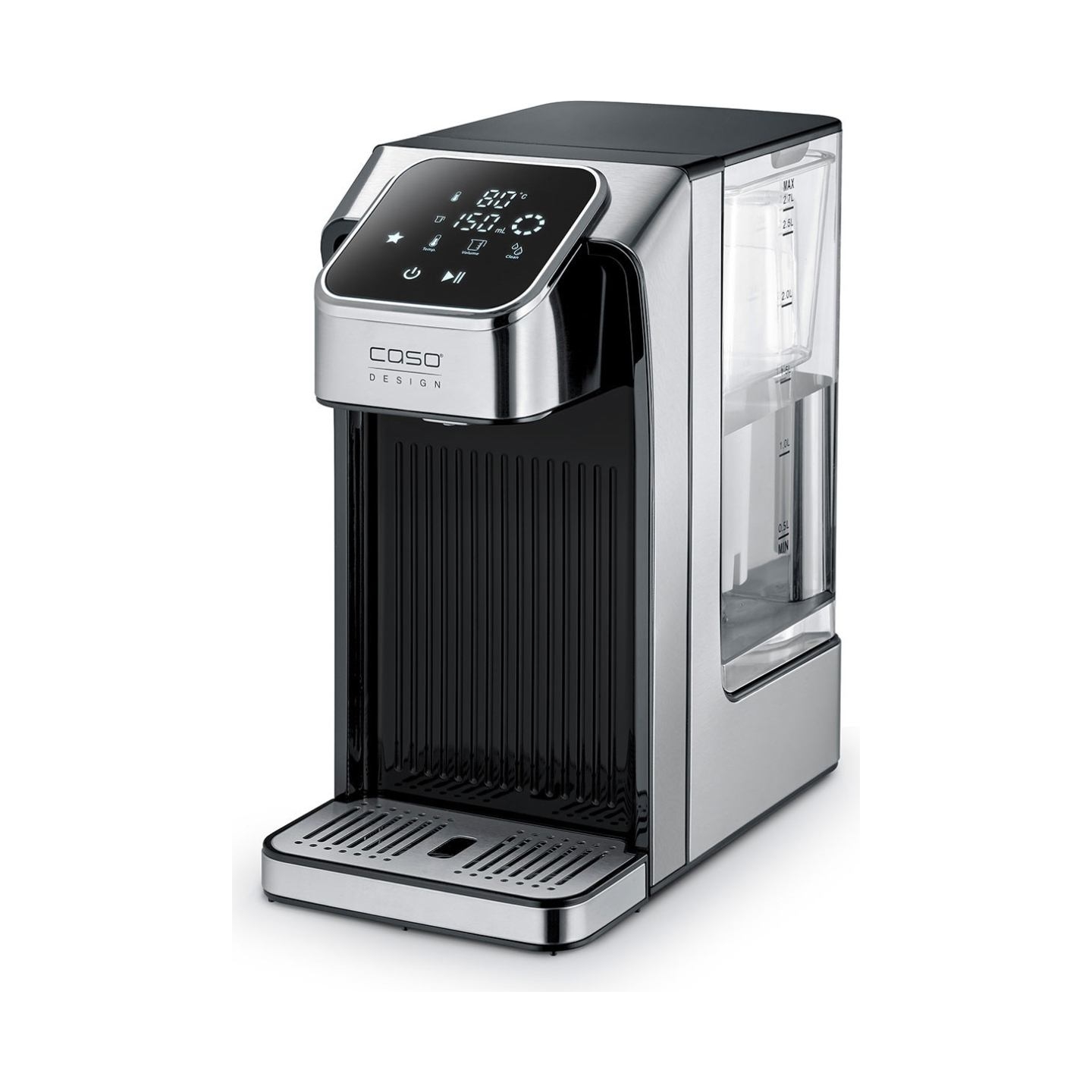 Caso Turbo Hot Water Dispenser | HW 770 Advanced | Water Dispenser | 2600 W | 2.7 L | Plastic/Stainless Steel | Black/Stainless 