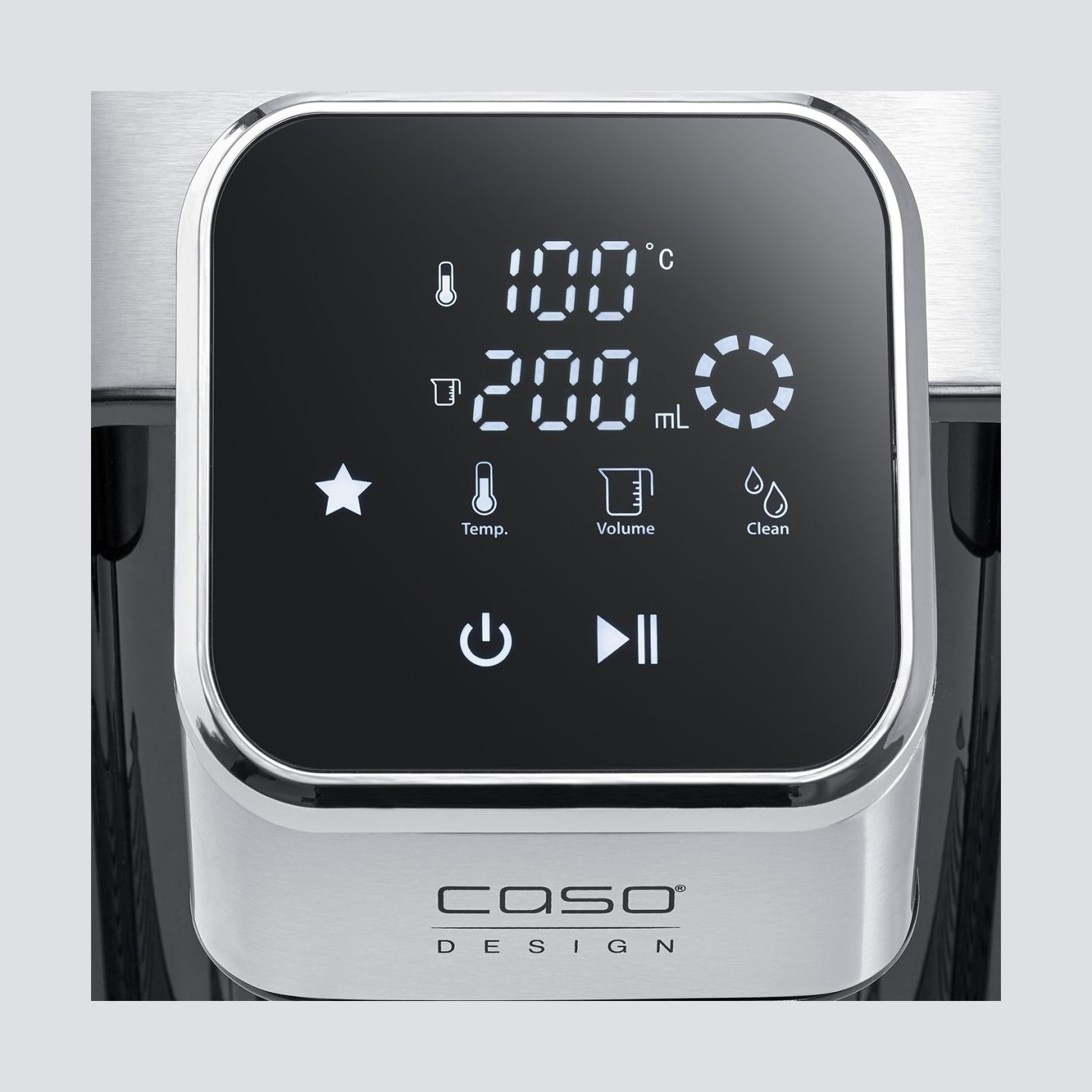 Caso Turbo Hot Water Dispenser | HW 770 Advanced | Water Dispenser | 2600 W | 2.7 L | Plastic/Stainless Steel | Black/Stainless 