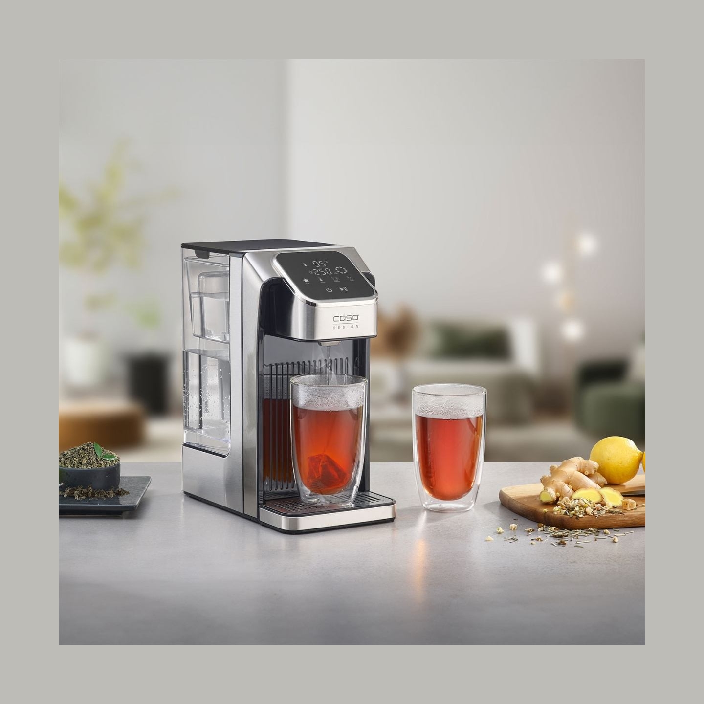 Caso Turbo Hot Water Dispenser | HW 770 Advanced | Water Dispenser | 2600 W | 2.7 L | Plastic/Stainless Steel | Black/Stainless 
