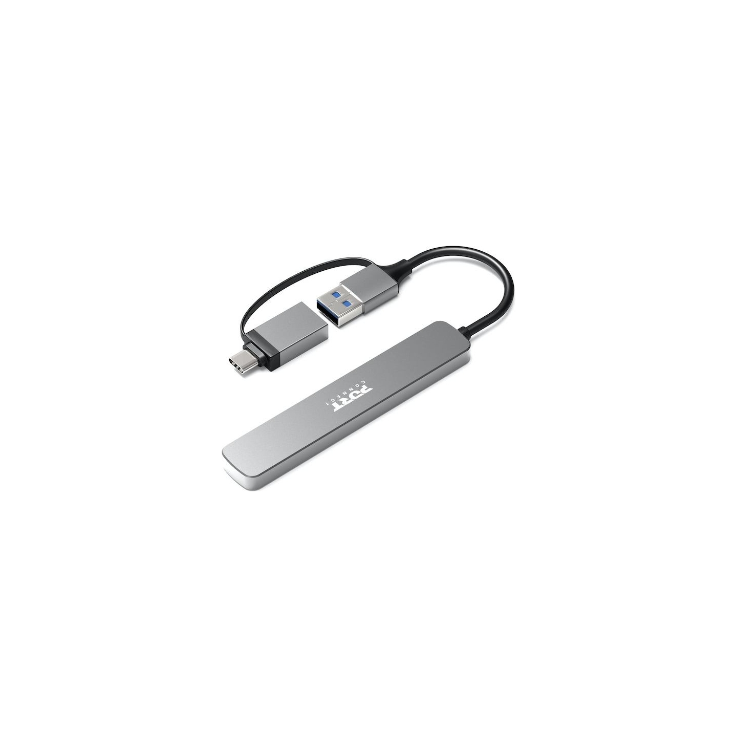 Port Connect | Hub USB-C/USB-A vers 4 ports USB-A 3.0 5Gbps