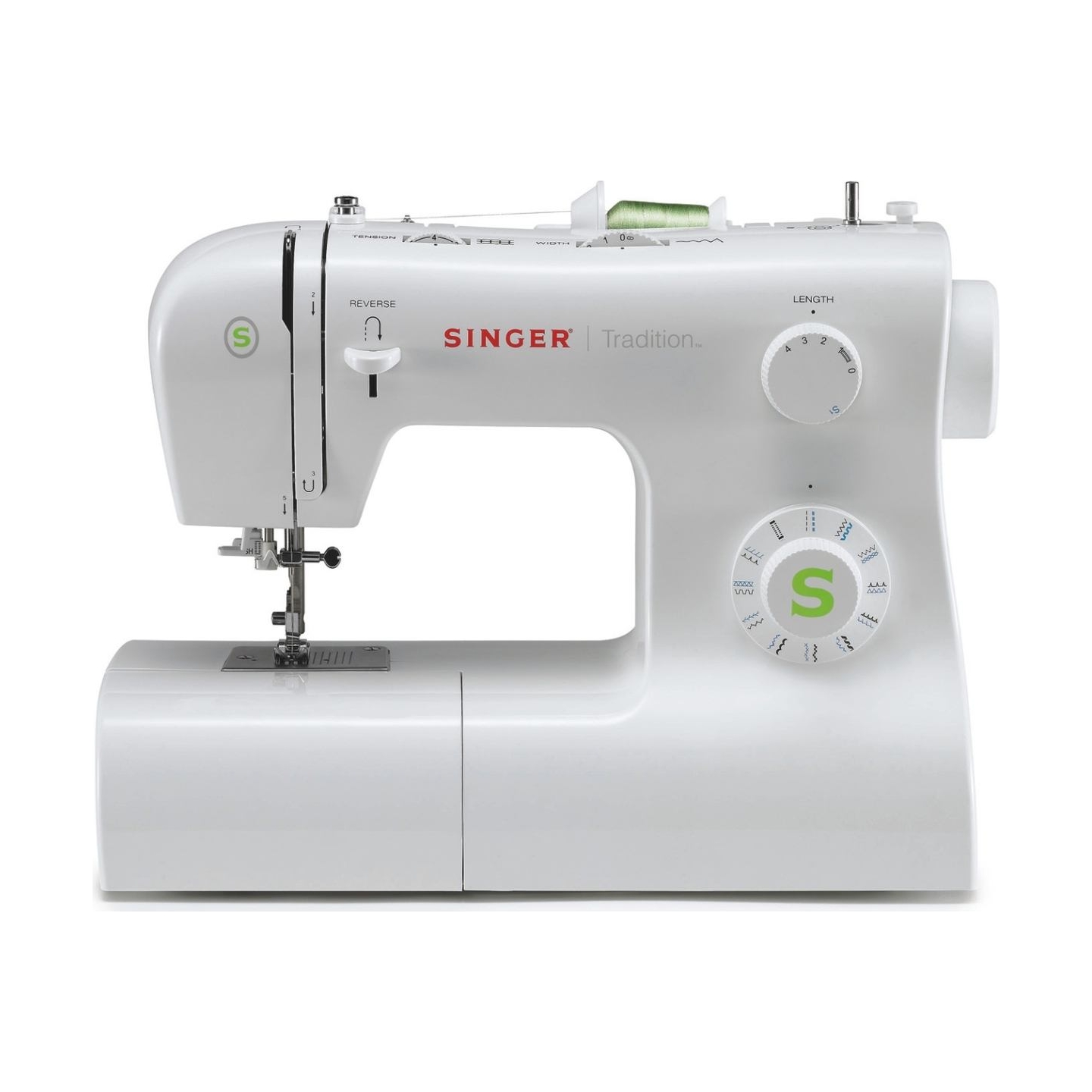 Singer | Sewing Machine | 2273 Tradition | Number of stitches 23 | White
