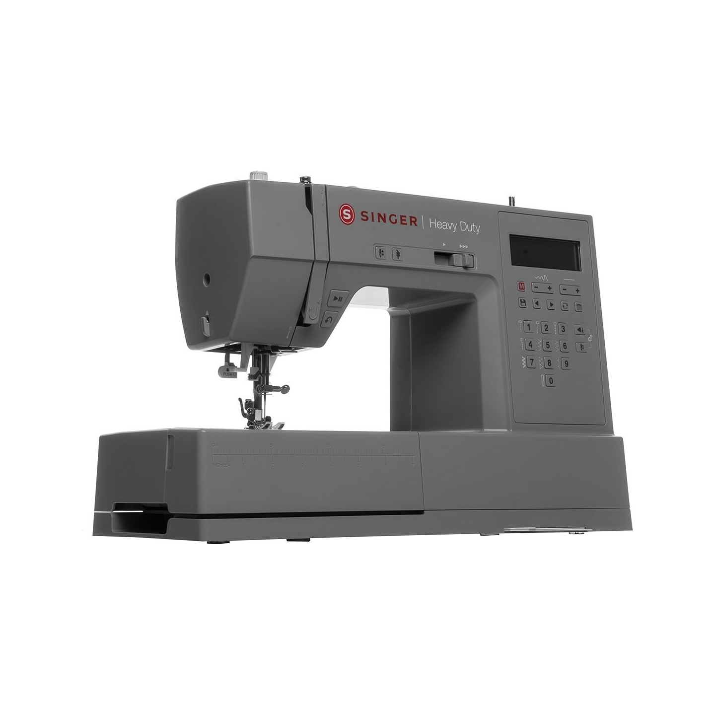 Singer | Heavy Duty Sewing Machine | HD6705C | Rechargeable | Number of stitches 200 | Number of buttonholes 1 | Grey | Number o