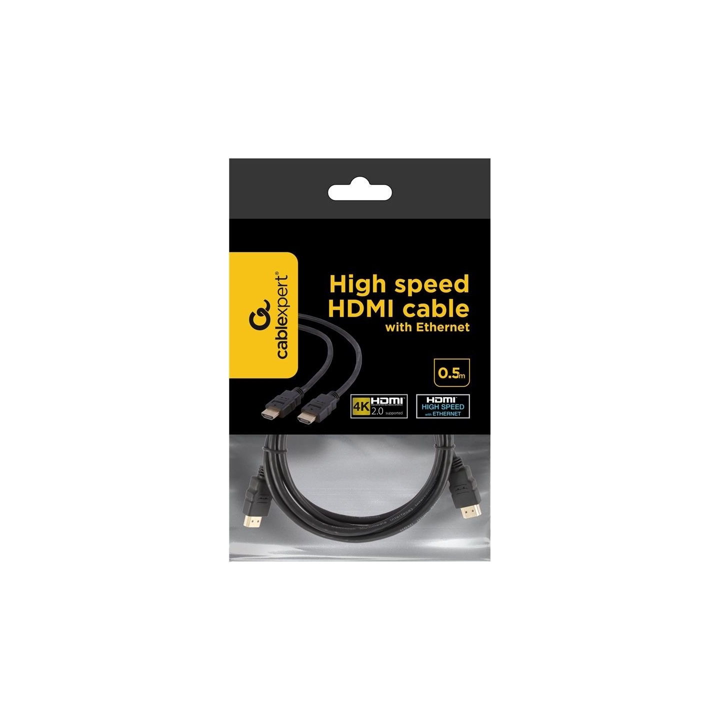 Cablexpert | CC-HDMI4-0.5M | HDMI | HDMI | HDMI to HDMI | 0.5 m