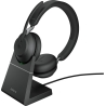 Jabra Headset Evolve2 65 Stand Link380a MS Stereo Black