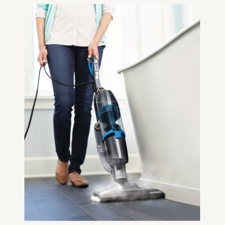 Bissell All-in-one Vacuum and Steam Mop | Vac & Steam | Power 1600 W | Water tank capacity 0.4 L | Titanium/Bossanova Blue