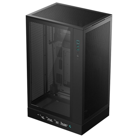 Deepcool CH270 DIGITAL | Black | Mini-Tower | ATX PS2