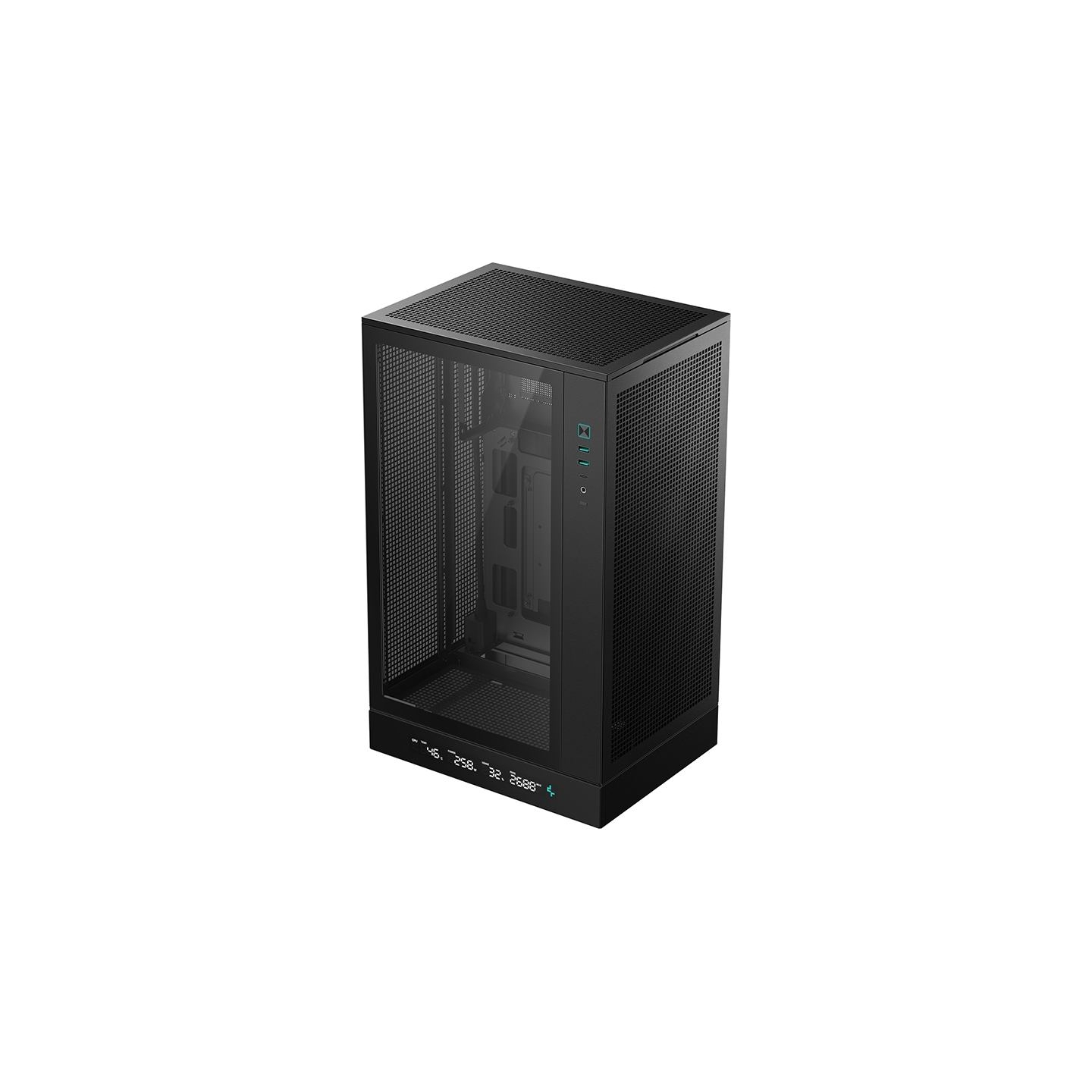 Deepcool CH270 DIGITAL | Black | Mini-Tower | ATX PS2