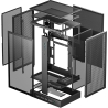 Deepcool CH270 DIGITAL | Black | Mini-Tower | ATX PS2