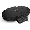 Princess Waffle Maker | 132384 | 1200 W | Number of pastry 10 | Heart shaped | Black