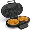 Princess Waffle Maker | 132384 | 1200 W | Number of pastry 10 | Heart shaped | Black