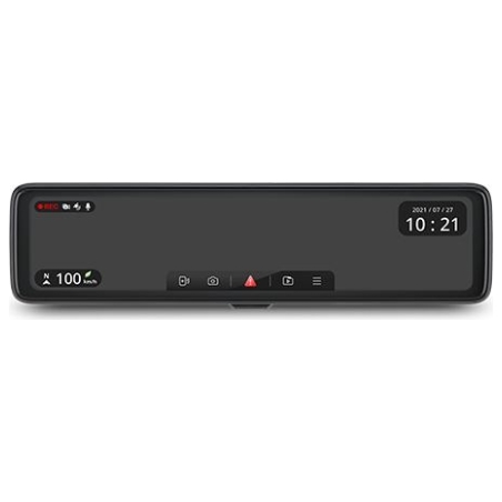 MIO MiVue R860WD, Dash Cam | GPS | Wi-Fi | Front and rear cams synchronized for recording with an unobstructed view; 11.26" IPS 