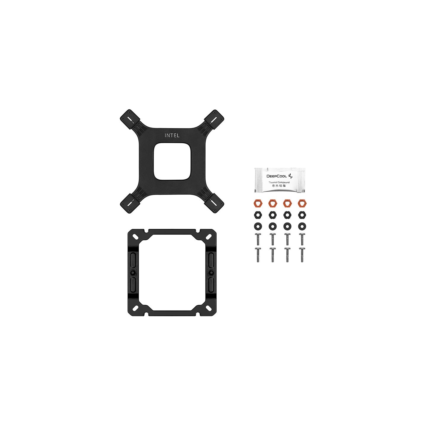 Deepcool CPU Cooler | AG500 BK ARGB V2 | Intel, AMD