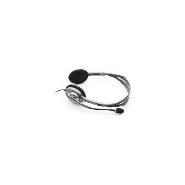 Logitech H111 Corded Stereo Headset - BLACK - 3.5 MM
