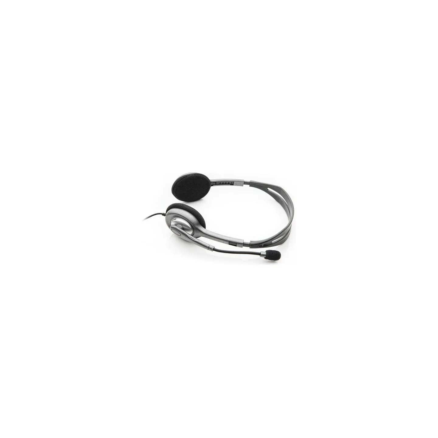 Logitech H111 Corded Stereo Headset - BLACK - 3.5 MM