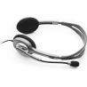 Logitech H111 Corded Stereo Headset - BLACK - 3.5 MM